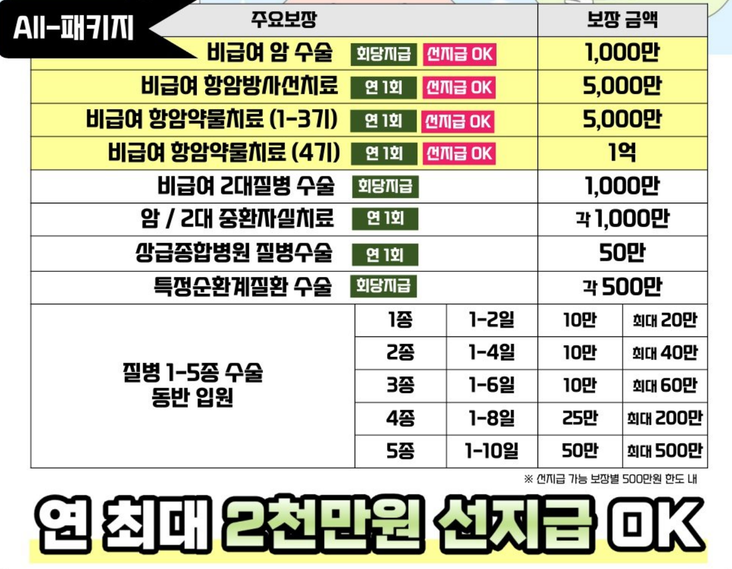 암치료비보험 키트루다 보장하는 비급여암보험